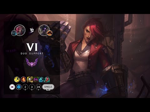 Vi Support vs Alistar - KR Master Patch 12.15