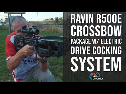 Ravin R500E Crossbow Package w/ Electric Drive Cocking System