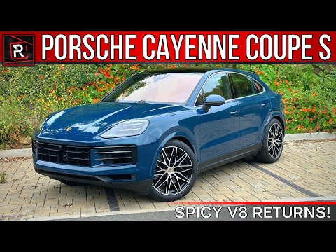The 2024 Porsche Cayenne S Coupe Is A Spicy V8-Powered Sports SUV