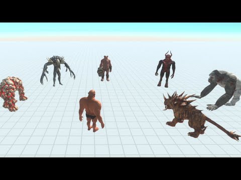 Scourge vs Lava Golem vs Ogre Lord vs Hellhound vs Goro The Giant vs Hill Giant vs Demon [ARBS]