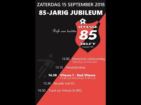 20180915 85j jubileum Vitesse Delft
