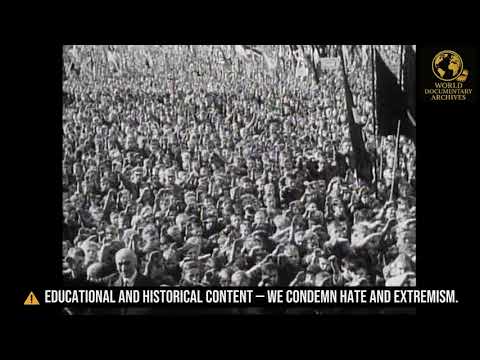 Hitler Youth Rally in Berlin Lustgarten (1933) | Rare Early Nazi Propaganda Film