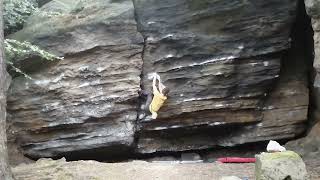 Video thumbnail of Mrzák, 7C+. Labák