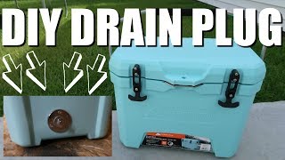 Install A Drain Plug To Your Cooler | Cooler Accessories