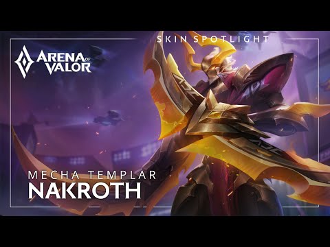 Skin Spotlight: Nakroth — Mecha Templar | Arena of Valor | TiMi