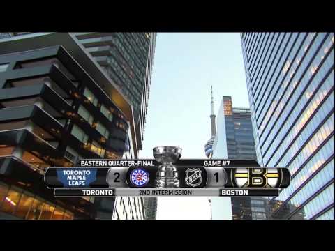 Franson's 2nd Goal - Leafs 2 vs Bruins 1 - May 13th 2013 (HD)