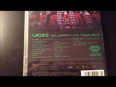 KPop Unboxing: U-Kiss 1st Live Japan Tour DVD 2012