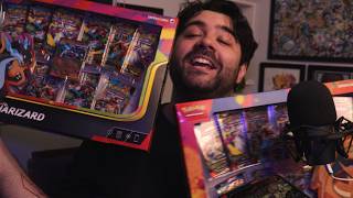 MEGA CHARIZARD X ou Y? Qual das caixas vem as melhores cartas?!