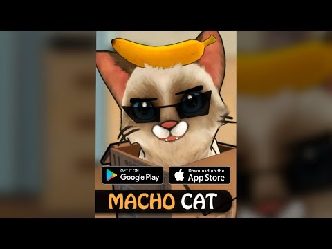 Macho Cat - Brush My Awesome Cat Game Video