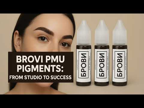 BROVI PMU Pigments: From Studio to Success