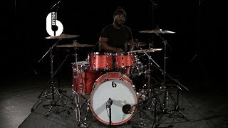 Video thumbnail for British Drum Co. 22'' 5pc Legend Series, Buckingham Scarlett with Jonathon Rodney | Gear4music demo by Gear4music Guitars