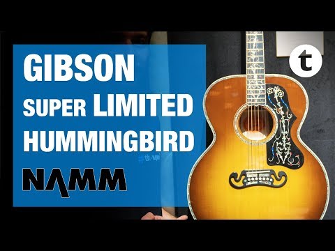 NAMM 2019 | New Gibson Acoustic Guitars | Thomann