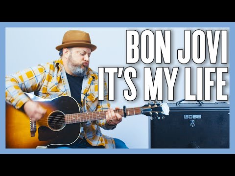 Bon Jovi It's My Life Guitar Lesson + Tutorial
