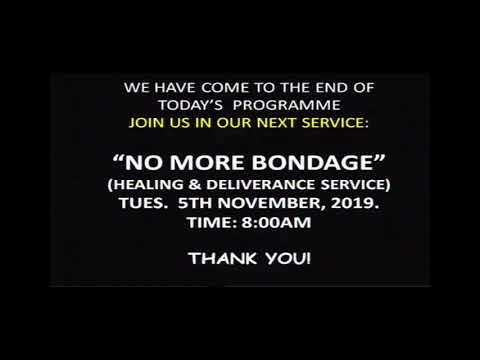 LIVE SERVICE: WORSHIP SERVICE OF SUNDAY 3RD NOVEMBER 2019 THE BRIDE ASSEMBLY LAGOS CHURCH