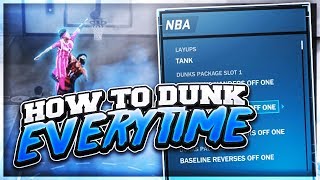 NBA 2K18 Tips: HOW TO GET CONTACT DUNKS EVERY TIME GLITCH - BEST DUNK ANIMATIONS AFTER PATCH