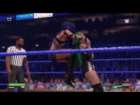 WWE 2k22 SMACKDOWN SASHA BANKS VS SHOTZI