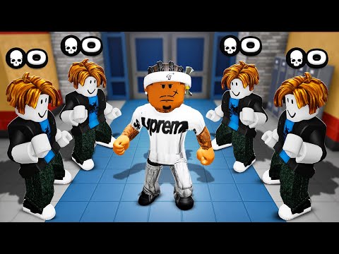 I Joined NOOB ONLY SERVERS in Roblox Fight in a School..🤯