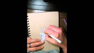 Drawing Frosty the Snowman