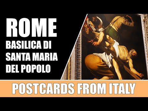 City Tour em Roma - Santa Maria del Popolo com legendas