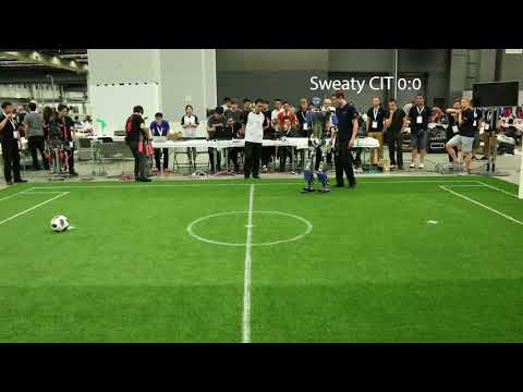 RoboCup 2018 Sweaty vs CIT/Kiss JPN
