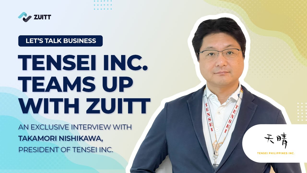 Tensei Inc. Teams Up With Zuitt | Exclusive Interview with Takamori Nishikawa