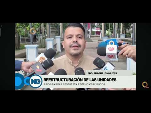 Aragua | Tony García asumió la Alcaldía de José Ángel Lamas y firmó primer decreto ordinario | 2025