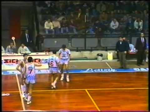 Sici Roseto - Delizia Fiordilatte Pescara 97-93 [serie B2 1990/1991]