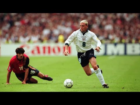 Paul Gascoigne vs Italy | Midfield Maestro | 1997 WC Qualifiers | All Touches & Actions