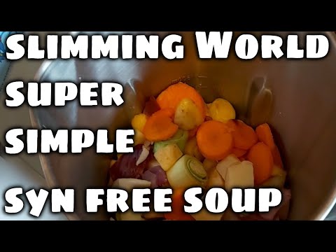 Slimming World Super Simple Syn Free Vegetable Soup || Soup Maker  || Funsize Recipe
