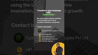 🚀 Transform Your Business with CydexCode Technologies Pvt Ltd!