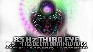 THIRD EYE ACTIVATION 83 Hz ☝ Delta Brain Waves ☝ Divine Knowledge ☝ Miracle Healing ☝ Inner Being