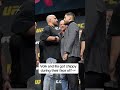 Volk and Ilia getting chippy ? #UFC298
