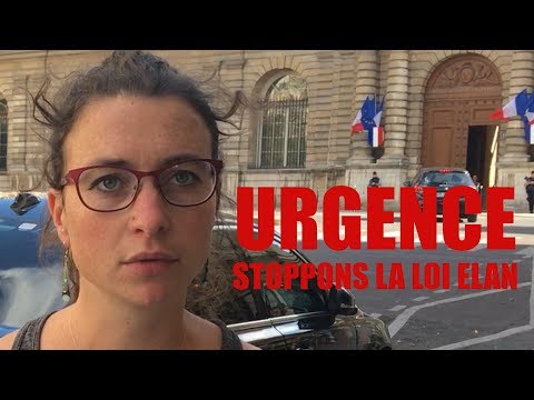 Loi Elan : exigeons le retrait de l'article 58 ter (anti squat)