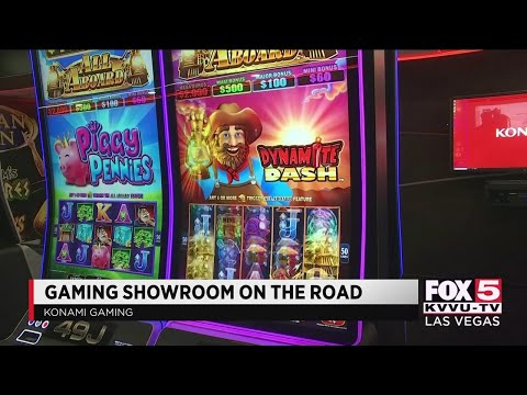 Konami Gaming makes casino showroom mobile