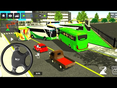 Coach Bus Simulator India Off Road Driving Bus Game Simulator 2025 Gameplay Video #bus #game #gaming