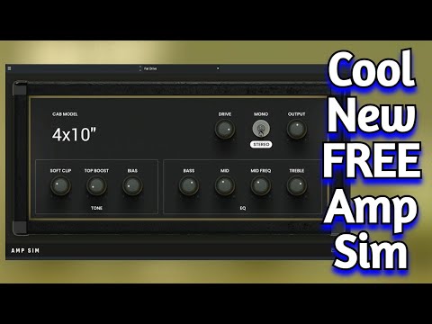 Cool New FREE Guitar & Bass Amp Sim Available For A Limited Time!