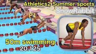 Download the video "Athletics2 Summer Sports: 50 Metres Swimming 20.125(SPB)"