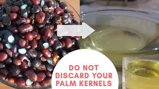 Palm Kernel oil|| The process|| #vlogmas2020