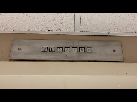 Vintage Montgomery Traction Elevators at the Comfort Inn, Fairfax VA