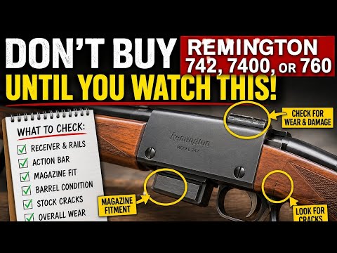 DON’T Buy a Used Remington 742, 7400, or 760 Until You Watch This