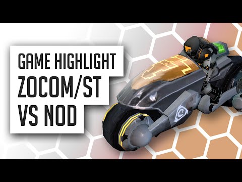 [C&C3: Kane's Wrath] Game Highlight - ZOCOM/Steel Talons Vs. Nod Action!