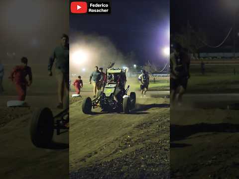 Midgets en Ramona - Santa Fe - Argentina  - Ganó Santiago Marengo. #midgets #deportes #deportemotor