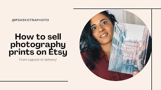 How to sell photography prints on Etsy