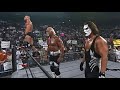 Goldberg Sting Save Hogan From Sid Nash R Steiner WCW Nitro 9th August 1999