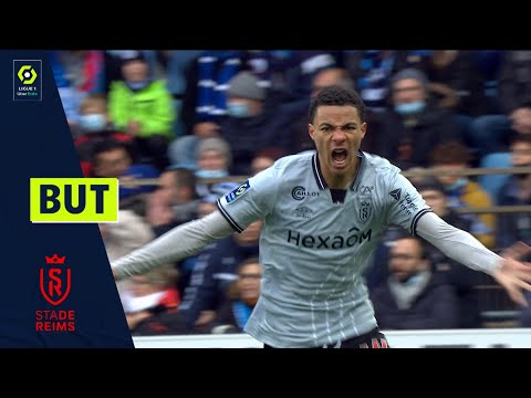 But Hugo EKITIKE (22' - SdR) RC STRASBOURG ALSACE - STADE DE REIMS (1-1) 21/22