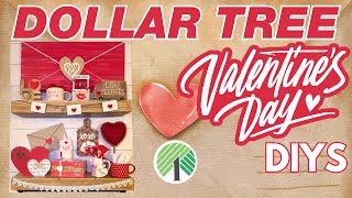 30 BEST Valentine&#39;s Day Love Letter Dollar Tree DIYS! Coffee Bar &amp; Tiered Tray Decor