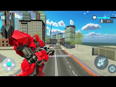 Dolphin Robot Transform: Robot War Android Gameplay #2