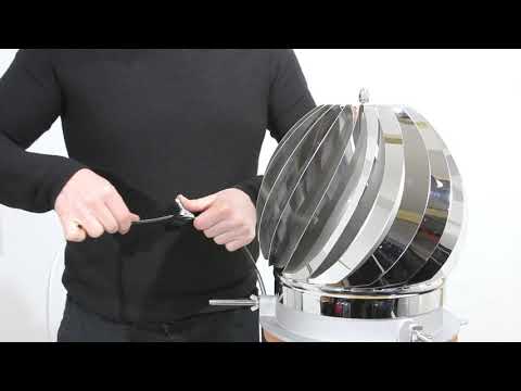 How to fit a rotating cowl: Rotorvent chimney cowl fitting instructions.