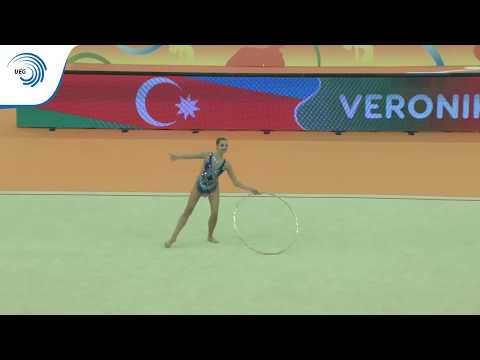 Veronika HUDIS (AZE) - 2018 Rhythmic Europeans, all around final hoop