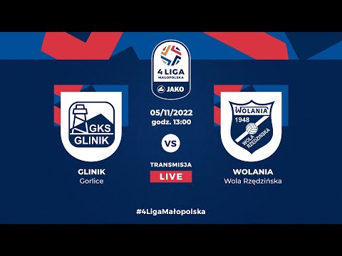 LIVE: Glinik Gorlice - Wolania Wola Rzędzińska